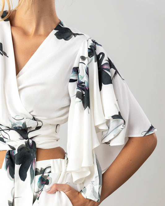 Darcy Flare Crop Top