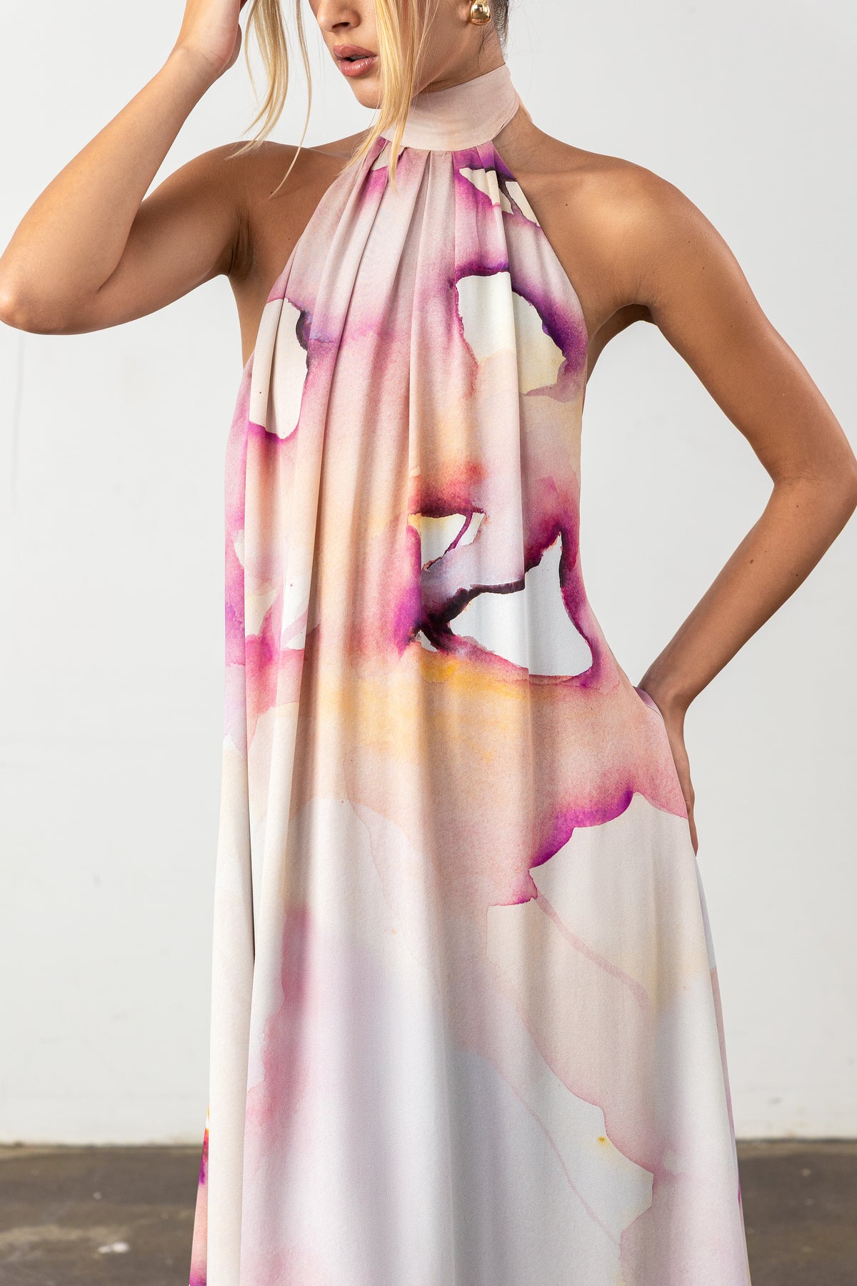 Tilly Halter Dress