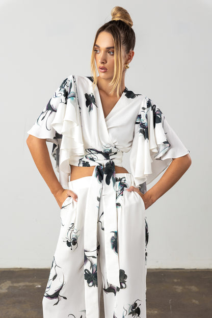 Darcy Flare Crop Top Pre-Order