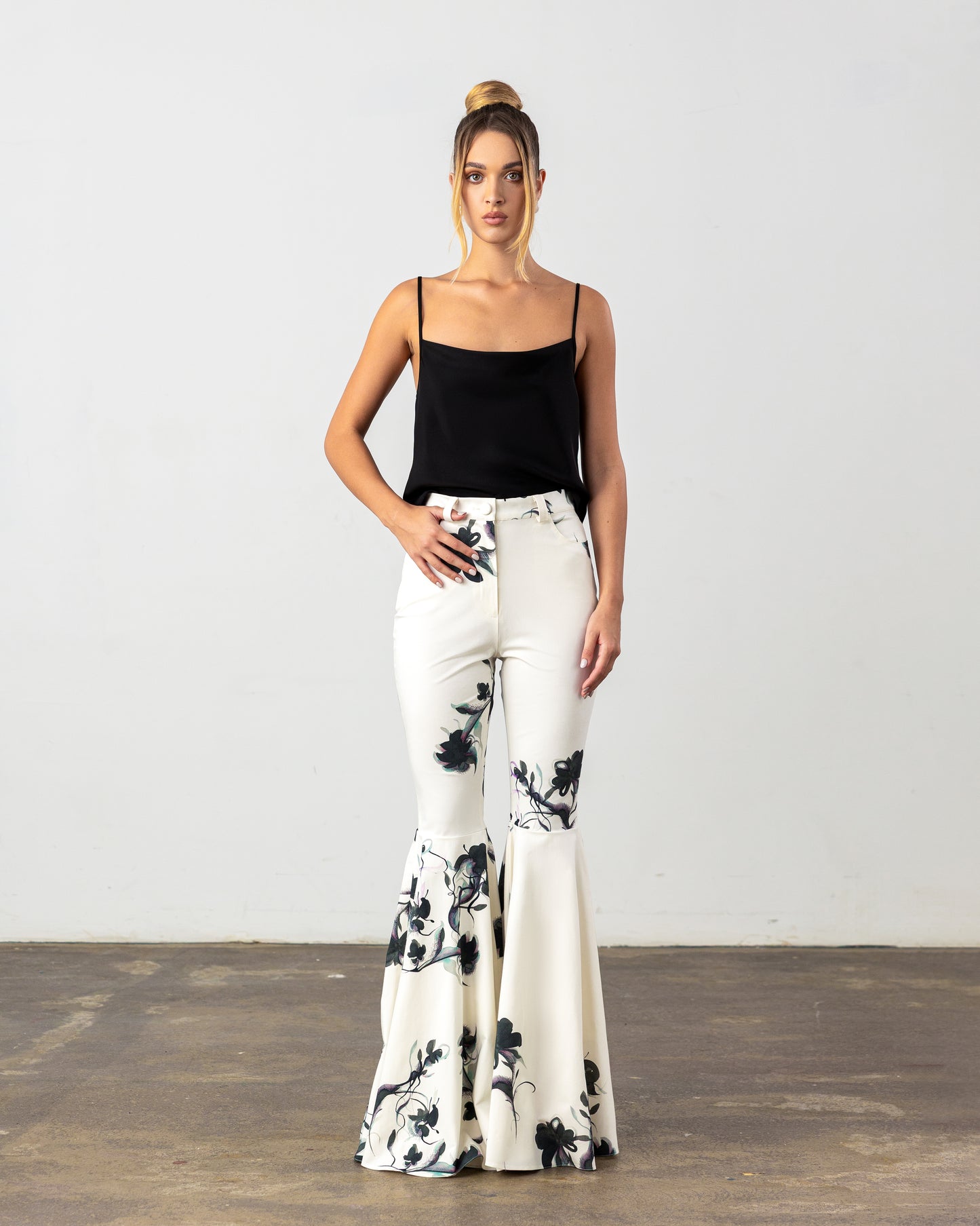 Flossie Flare Pants Floral Pre-Order