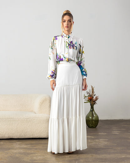Cleo Crop Blouse Pre-Order
