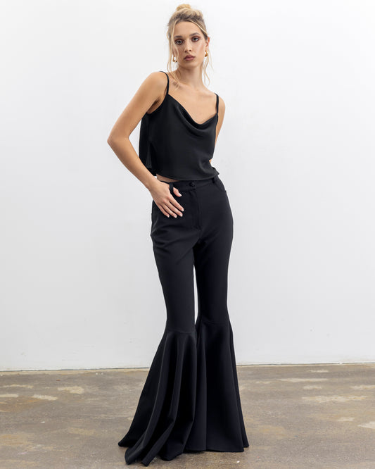 Flossie Flare Pants Black