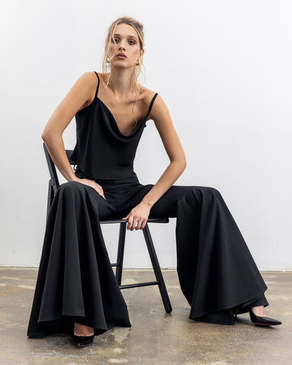 Flossie Flare Pants Black