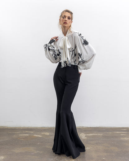 Flossie Flare Pants Black