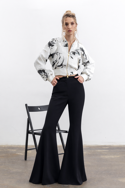 Flossie Flare Pants Black