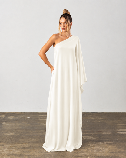 Etta Dress White