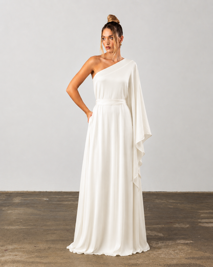 Etta Dress White