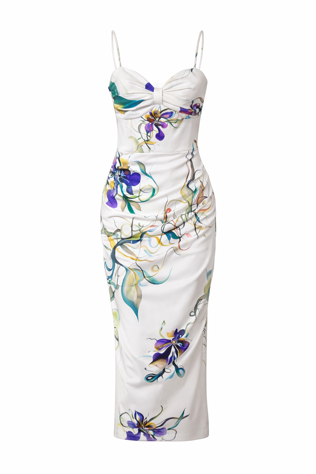 Lavinia Dress Purple Floral Pre-Order