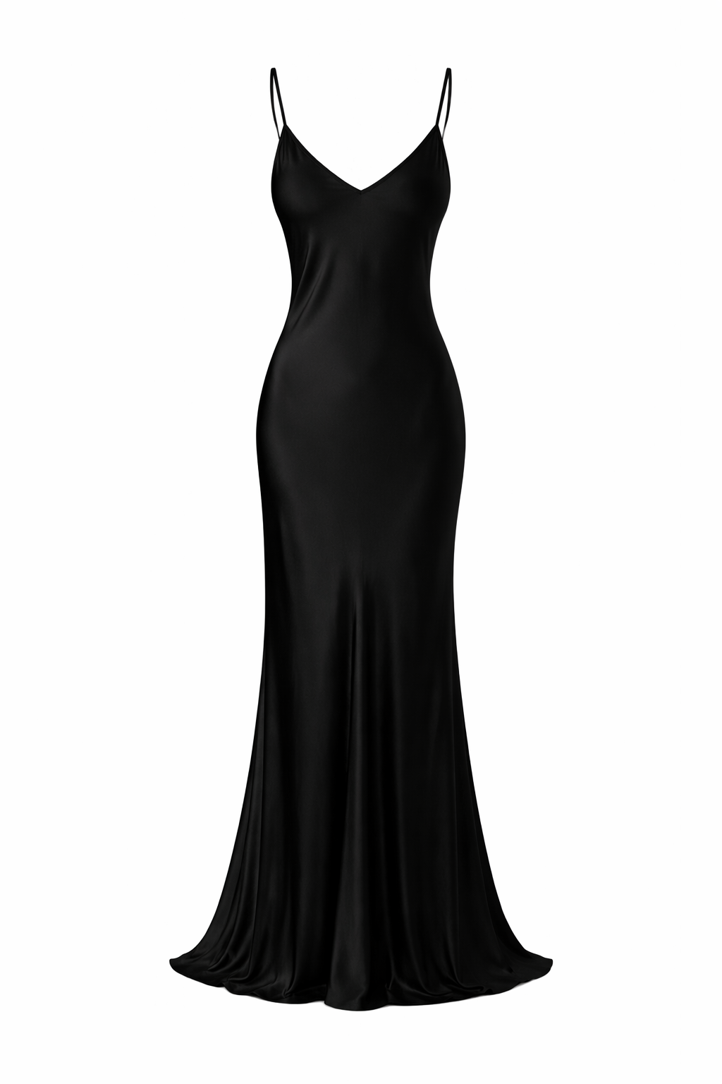 Ellie Slip Dress Black