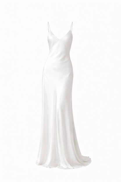 Ellie Slip Dress Cream