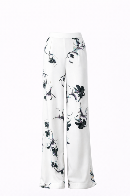 Livia Pants Black Floral Pre-Order