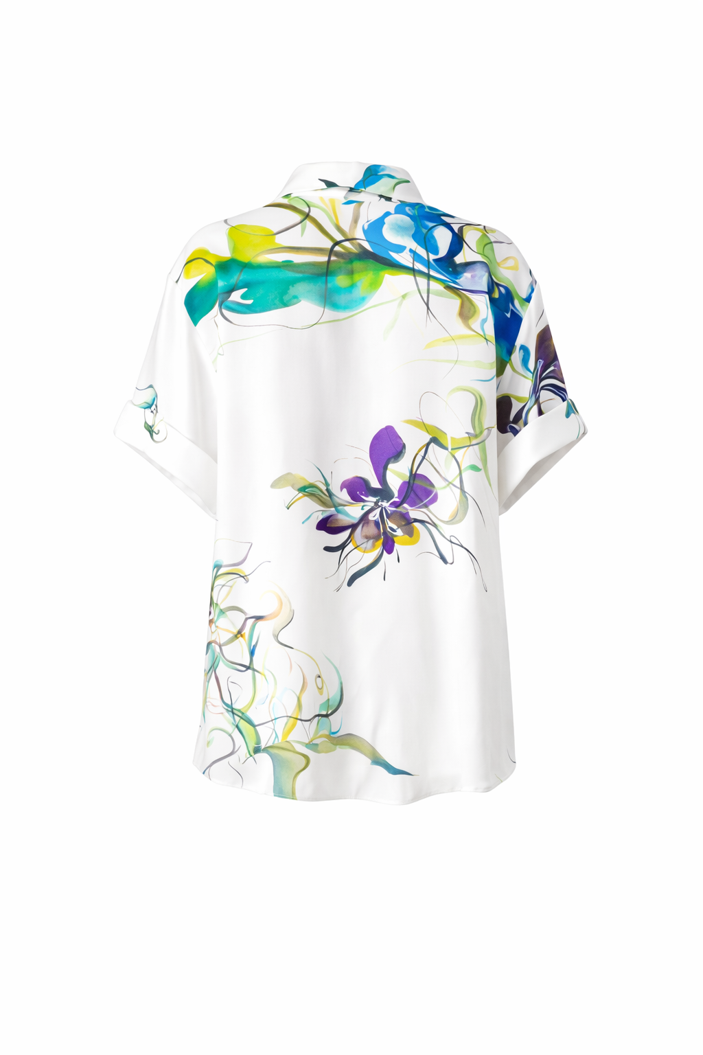 Livia Shirt Purple Floral