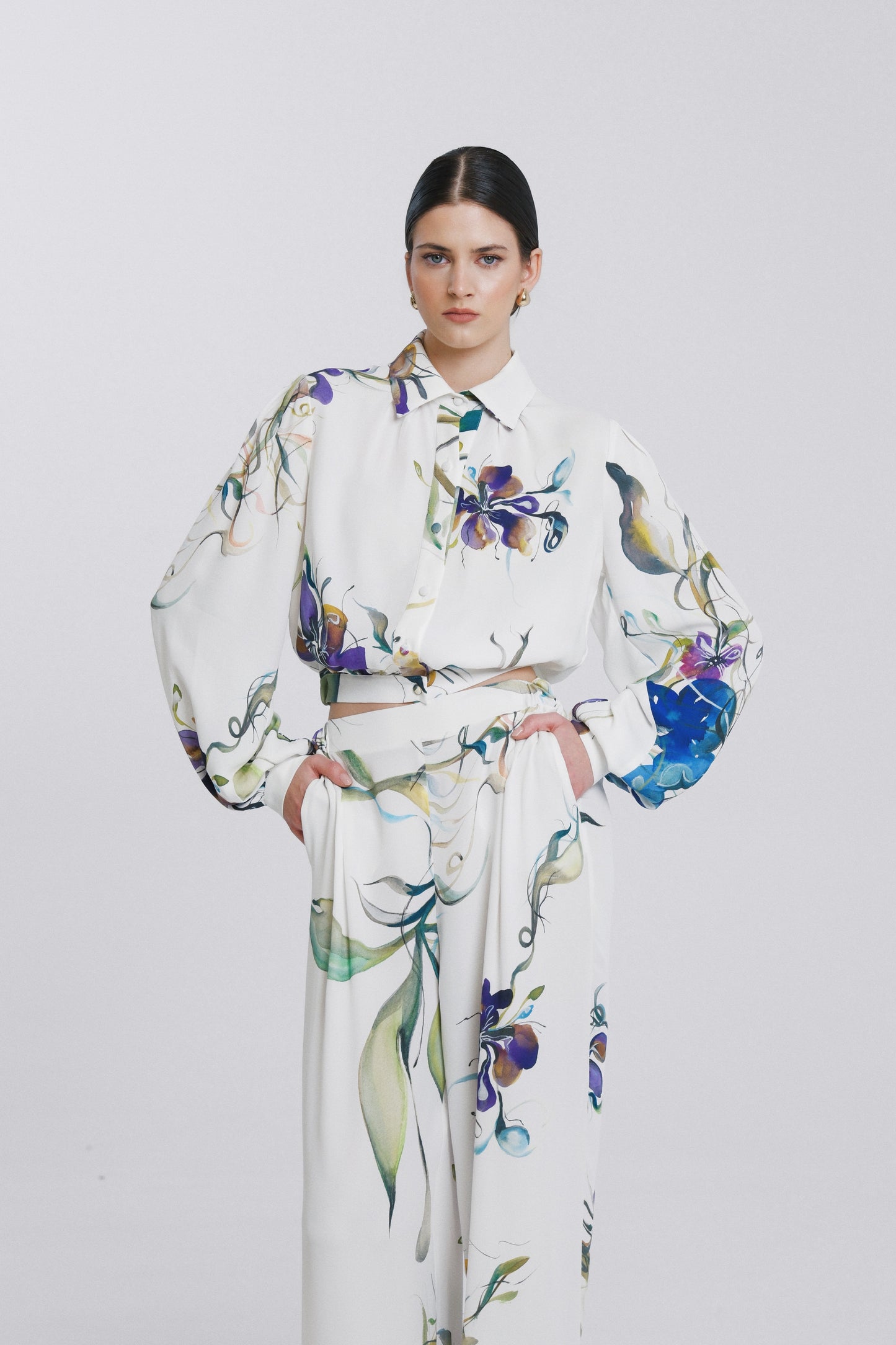 Cleo Crop Blouse Pre-Order